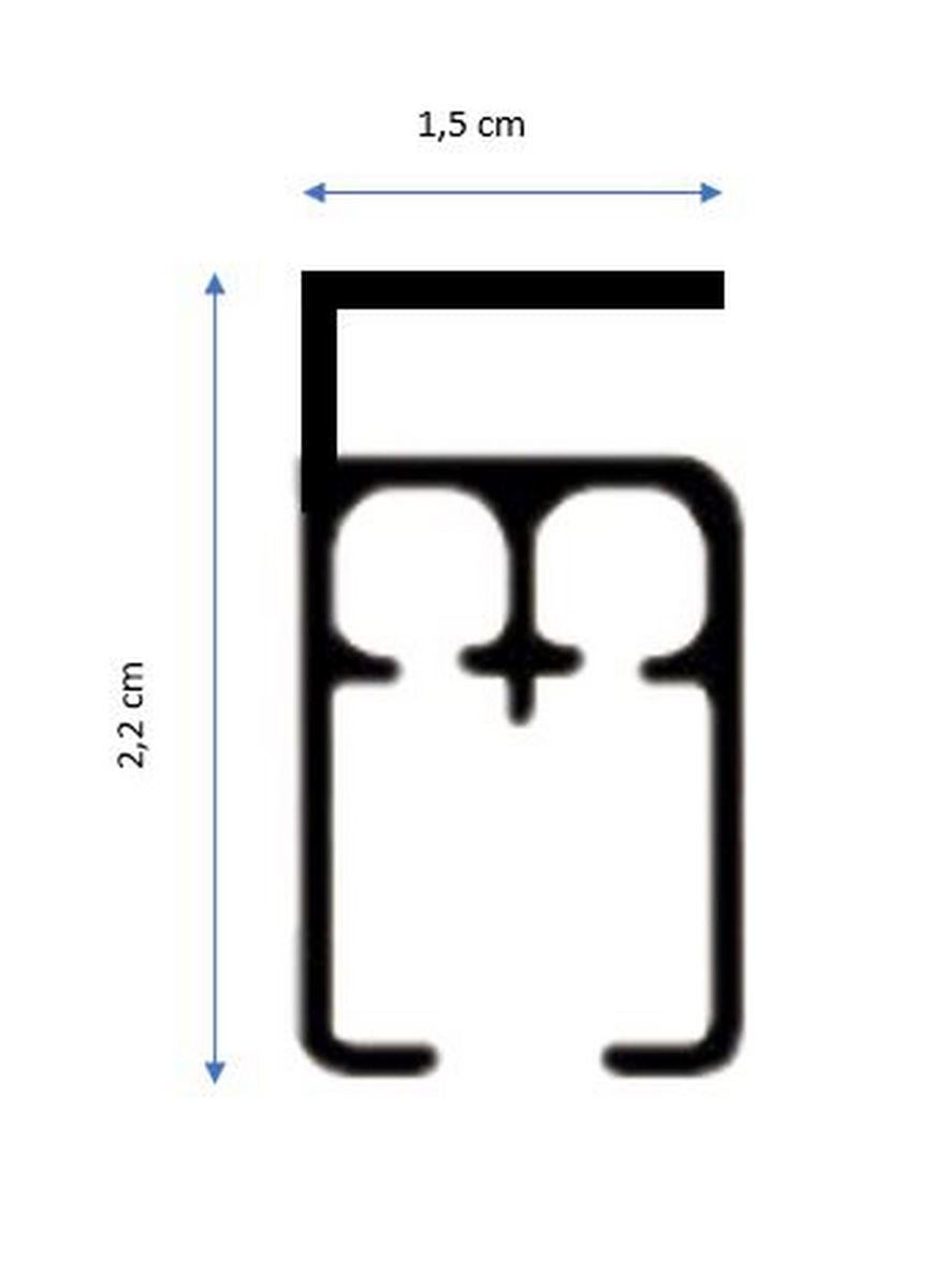 Binario per tende arricciate