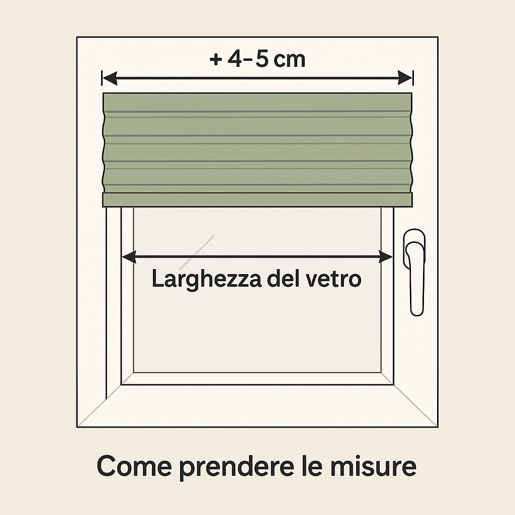Binario completo per tende a pannello a finestra-Larghezza da cm 40 a 100 - Profilo velcrato+supporti