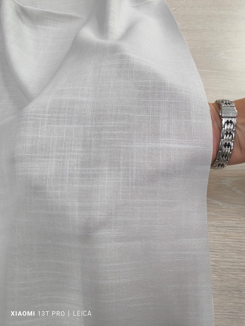 Tessuto per tende-art. Coprente Effetto Lino